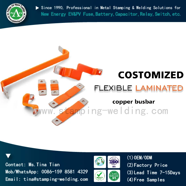 Heat Shrink Tubing Insulated Flexible Copper Busbar Export Supplier Heat Shrink Tubing Insulated Flexible Copper Busbar Export Supplier