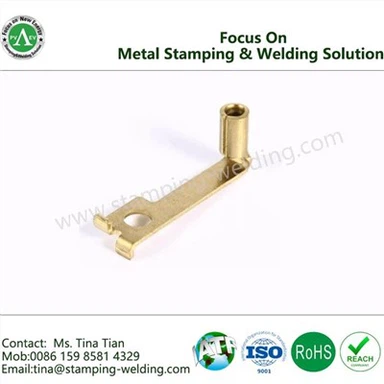 Sárgaréz fém terminál