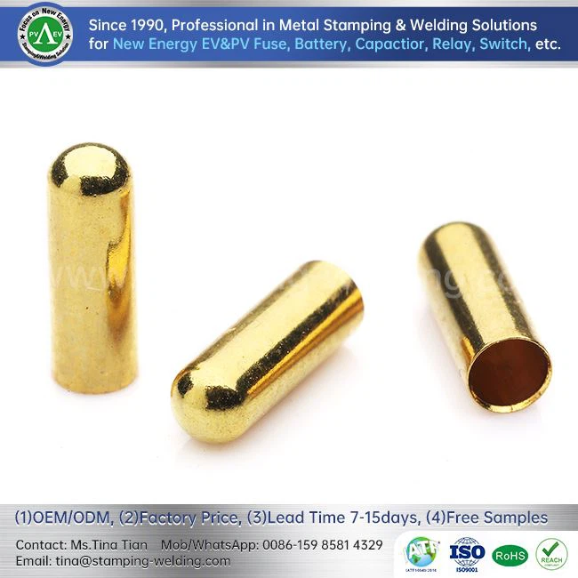 Brass Stamping Parts For EV Fuse