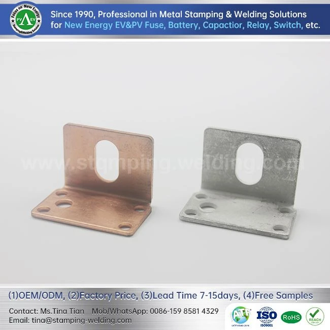L-type Fuse Contact Knife For Photovoltaic Fuse