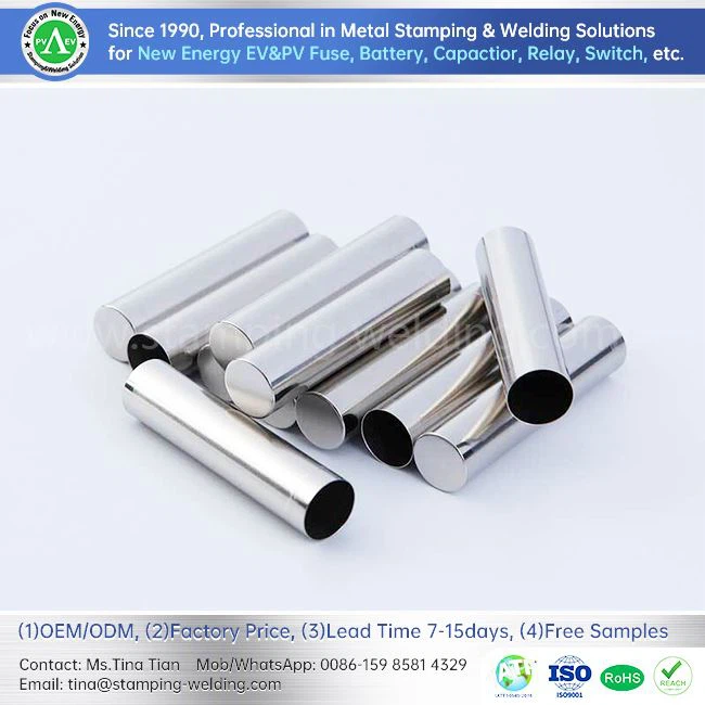 Steel Case For Round Lithium Batteries