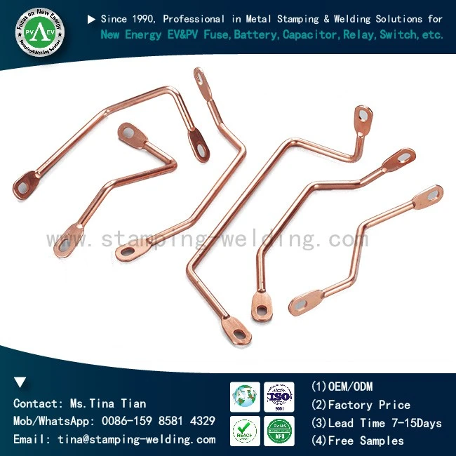 3D Bending Copper Busbar  Export Supplier.