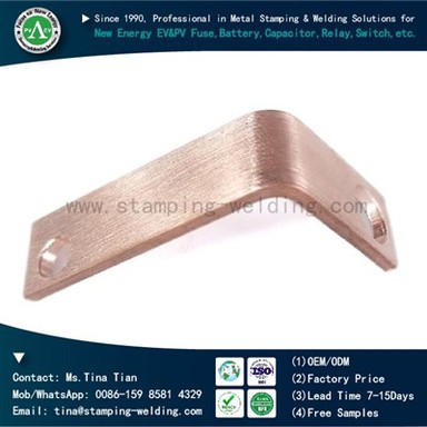 Egyedi réz gyűjtősín áthidaló rúd fém bélyegző alkatrész