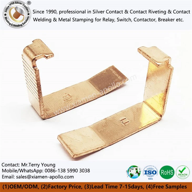 Metal Stamping Parts Electric Copper