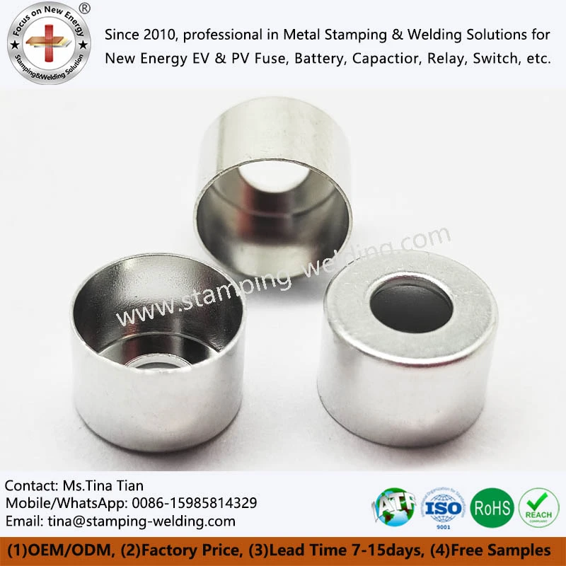 Matte Tin-plated Copper Cap Matte Tin-plated Copper Cap