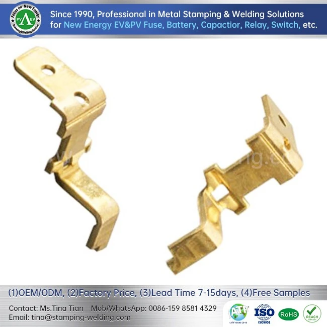Relay Brass stamping