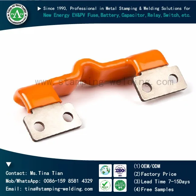High Quality New Energy Vehicle PVC Insulated Flexible Copper Busbar