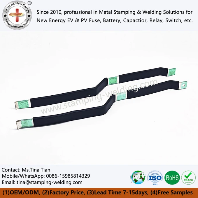 Heat shrink tubing busbar Heat shrink tubing busbar