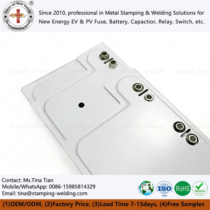 Laminated 1060 aluminum alloy busbar