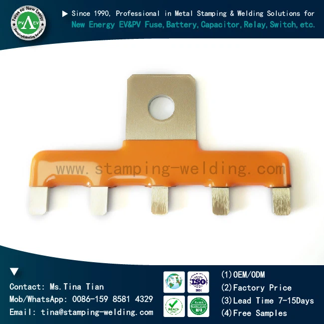 New Energy Vehicle PVC Insulated Flexible Copper Busbar