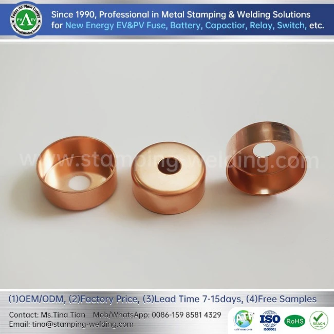 Copper Cap For Solar PV Protection Fuse series