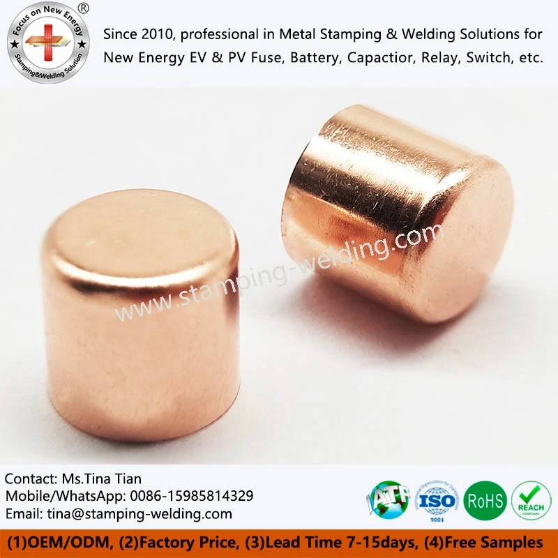 Tin Plated Copper End Caps
